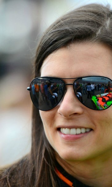 On rainy night at Kansas Speedway, Danica Patrick finds a way to shine